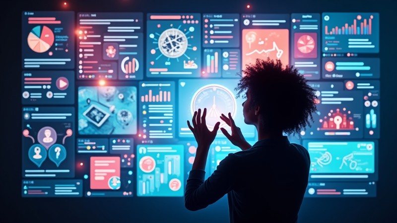 10 Essential Tips for Crafting Engaging Content on Social Media, Concept art for illustrative purpose, tags: eine für den - Monok