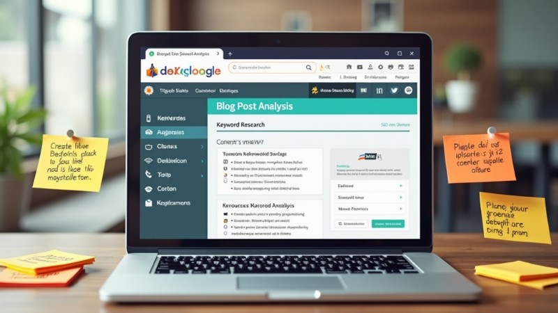 8 Essential SEO Tips for Small Business Bloggers, Concept art for illustrative purpose, tags: eure für - Monok