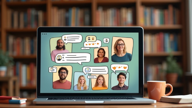 7 Secrets to Engaging an Author Community: Tips for Building a Loyal Reader Base, Concept art for illustrative purpose, tags: 6 clevere langfristige - Monok